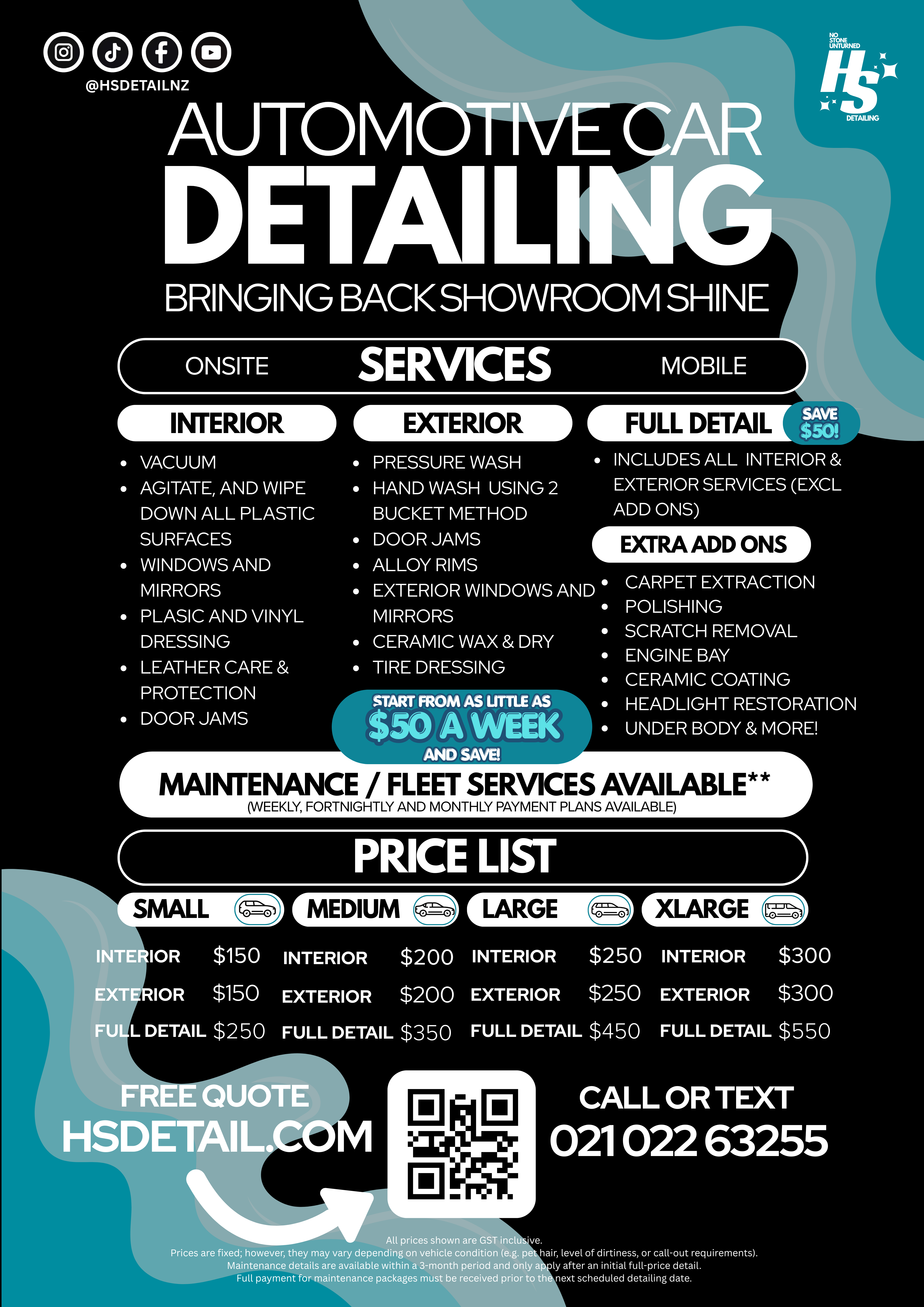 Full Price List